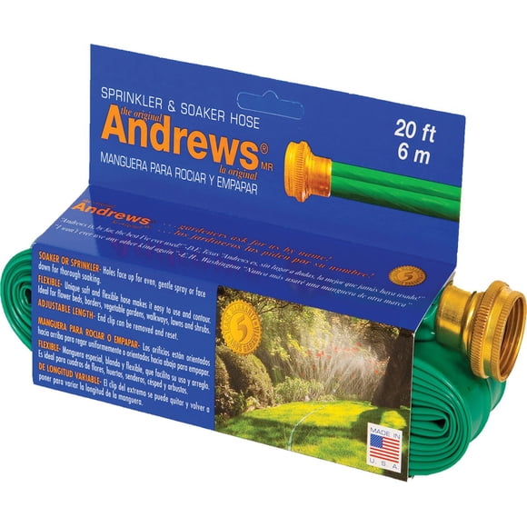 Manguera de rociador/remojo A.M. Andrews 7012350 2 en 1, 6 m