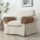 thumbnail image 2 of Juego de 2 fundas elásticas de jacquard para reposabrazos de sofá y sillón, antideslizantes, para reposabrazos de sofá reclinable., 2 of 6
