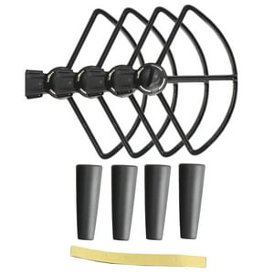 Genérico - 1 Protector De La Hélice De La Protección Del Sistema Con El Tren De Aterrizaje Para El Zapato De La Chispa Del Dji Negro