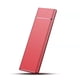 thumbnail image 1 of SEMD 2TB SSD Drive Duro Externo Estado Sólido Portable USB Tipo-C 3.0 Rojo Diseño Curvo, 1 of 3
