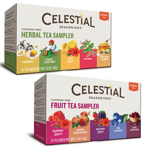 Paquete Té Celestial Seasonings Hierbas Y Frutas 2 Cajas