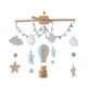 thumbnail image 1 of Guardería Móvil Cuna Cama Campana Bola De Fieltro Campanas De Viento De Madera Decoración Colgante Estilo A, 1 of 5