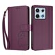 thumbnail image 3 of Funda Cartera Trébol para PT33-MOTO Edge 70 Max 5G con Ranuras Tarjetas y Carga Inalámbrica Violeta, 3 of 6