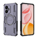 thumbnail image 1 of Funda FOXDOCK para Honor 400 5G , magnética, resistente a golpes, con soporte, unisex, carga inalámbrica, 1 of 4