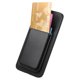 thumbnail image 3 of Funda de Cuero Magnética con Tarjetero para Samsung Galaxy S23 FE Cubierta Delgada Negro, 3 of 5