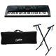 thumbnail image 1 of Teclado 61 Teclas Nu003 Bontempi + Atril + Funda, 1 of 2