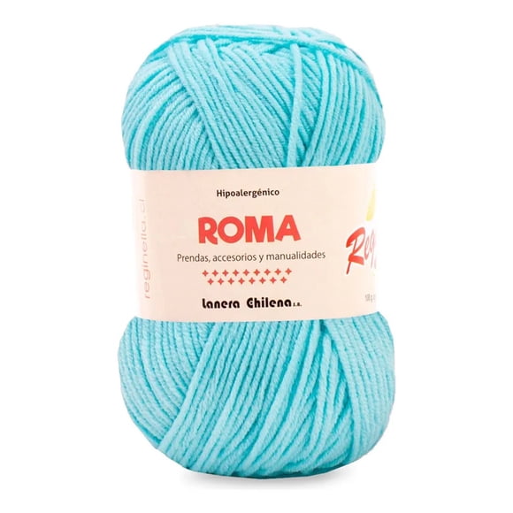 Lana Roma Reginella 100 Grs Celeste 11