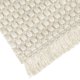 thumbnail image 3 of Alfombra de baño Boho REGALWOVEN, alfombra tejida para dormitorio con flecos beige 16" x 24", 3 of 6