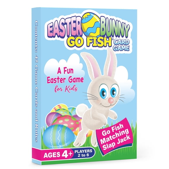Juego de cartas Arizona GameCo Conejito de Pascua 3 en 1 para niños +4