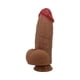 thumbnail image 5 of Consolador Realístico Extra Grueso Achille 220 mm Mulato, 5 of 8