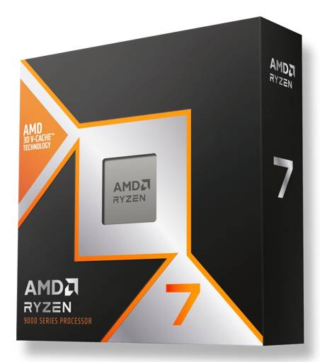 Ryzen - Procesador Amd 7 9800X3D, 4.7Ghz (5.2Ghz Turbo), 8 Cores, 16 Threads, Socket Am5