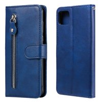 Gangxun - Funda Con Cremallera Para Samsung Galaxy A22 5G, Carcasa Cartera De Cuero Pu Con Soporte Y Tarjetero