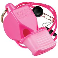 Whistle Fox 40 Classic Cmg Con Cordón Para Árbitros Y Entrenadores, Color Rosa