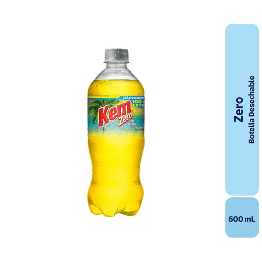 Bebida Zero Piña Botella 600 ml Kem