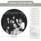thumbnail image 2 of Fleetwood Mac theme Fitted Round Tablecloths Elastic Edged Table Covers Waterproof Table Cloth For Kitchen Holiday Party Tables Decor 150cm, 2 of 6