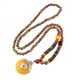thumbnail image 5 of Cadena de suéter con cuentas de madera de estilo étnico para hombre, alitas de pollo, cuentas de madera, collar largo tipo Joker, joyería para mujer, 5 of 5