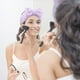 thumbnail image 4 of Puños de pulsera con diadema de 4 piezas para lavarse la cara Maquillaje para mujeres y niñas para evitar derrames de líquidos, 4 of 6