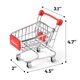 thumbnail image 2 of Carrito de Compras Shindel Miniatura de 12 cm con Mango y Señal Rojo, 2 of 6
