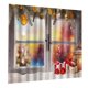 thumbnail image 5 of Juego De 2 Cortinas De Ventana De Dormitorio De Sala De Estar De Navidad 40x55 Pulgadas D, 5 of 5