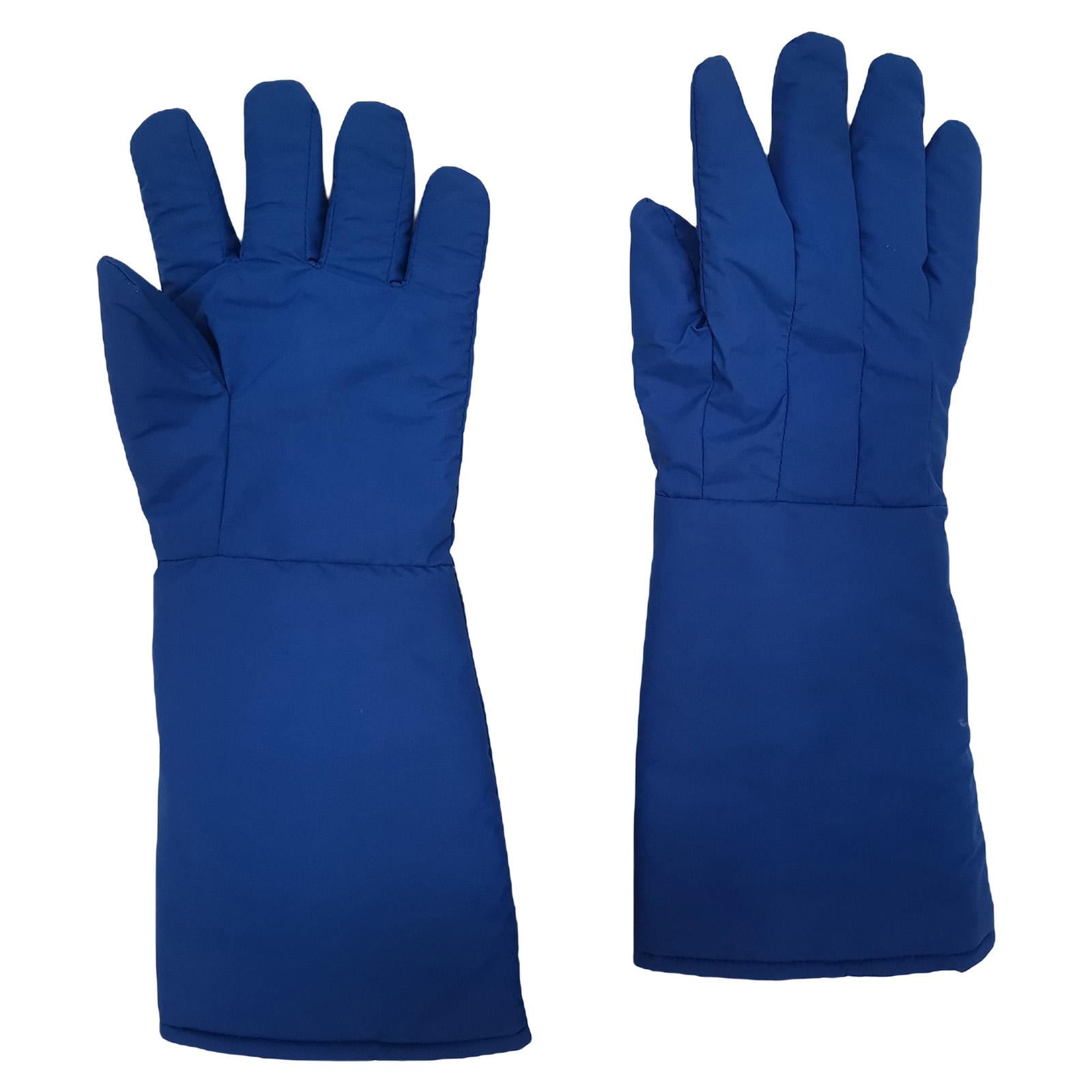 Magideal - Guantes Impermeables Resistentes Al Frío Guantes De Seguridad Para Mantener El Calor Guantes Criogénicos Largos Para Salas De Congelación Almacenamien 48cm