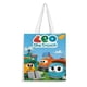 thumbnail image 1 of Leo The Truck Bolso de tela con estampado de lienzo para mujer, bolsa de compras reutilizable y estética, con cremallera interior, regalo para mujer, 35 × 40 cm., 1 of 6