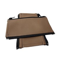 Magideal - Con Cierre De Cremallera 2 Uds. Funda Protectora Impermeable Para Cochecito De Bebé, Accesorios Para Cochecito, Funda Para , Funda Para , Marrón