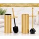 thumbnail image 3 of Desatascador de Inodoro Zahari Home en Oro Mate con Soporte, 3 of 7