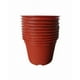 thumbnail image 2 of Pack de 10 Maceteros Redondos 16cm Terracota, 2 of 2