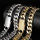 thumbnail image 3 of Cadena de Eslabones Cubanos de Miami Extra Brillante para Hombre, 18 Mm - Cadena Cubana para Hombre, Collar de Cadena de Eslabones Cubanos Sólido Grueso Grande Estilo Hip Hop con Brillo, 16-24, 3 of 8