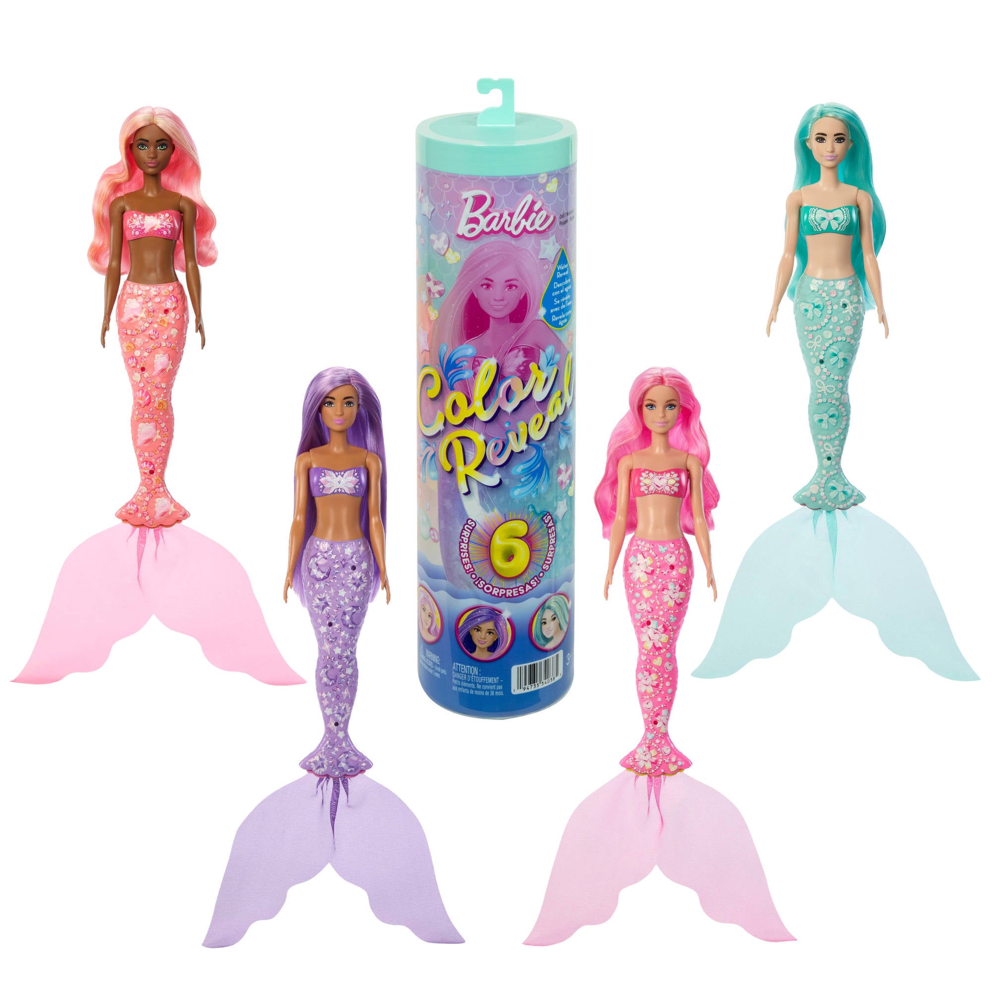 Mattel - Barbie Color Reveal Sorpresa
