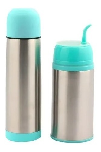 Genérico - Set Mate 400Ml+ Termo Bala 500Ml Keep Matero Mates Cocina