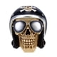thumbnail image 1 of Calavera decorativa de Treasure Cove con gafas y casco P75492C, 1 of 6