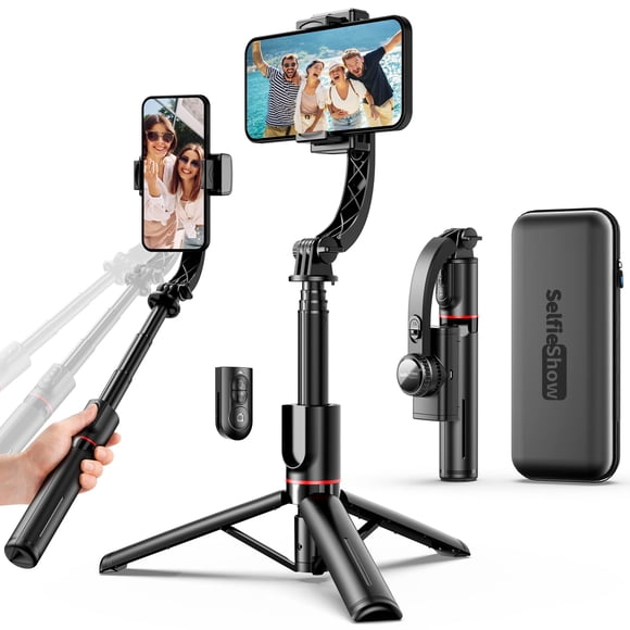 Estabilizador De Cardán Para Smartphone Y Trípode De Aluminio Para Selfies