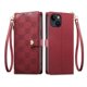 thumbnail image 1 of Funda Billetera con Cierre para [iphone 14] con Tarjetero, Soporte y Correa de ManoRojo, 1 of 5