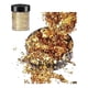 thumbnail image 1 of Escamas En Hoja Oro Karat Papel Resina Epóxica Flake Uñas, 1 of 3
