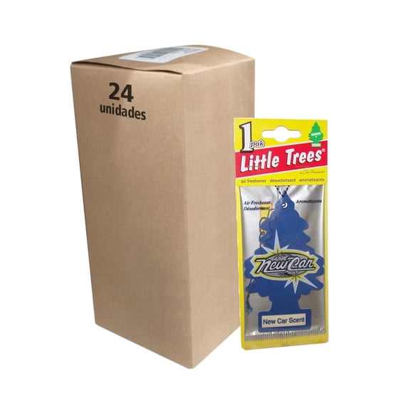 Pack 24 Pinos Aromáticos Aroma Auto Nuevo