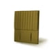 thumbnail image 2 of Respaldo Sorrento Tela Verde 1 Plaza, 2 of 2