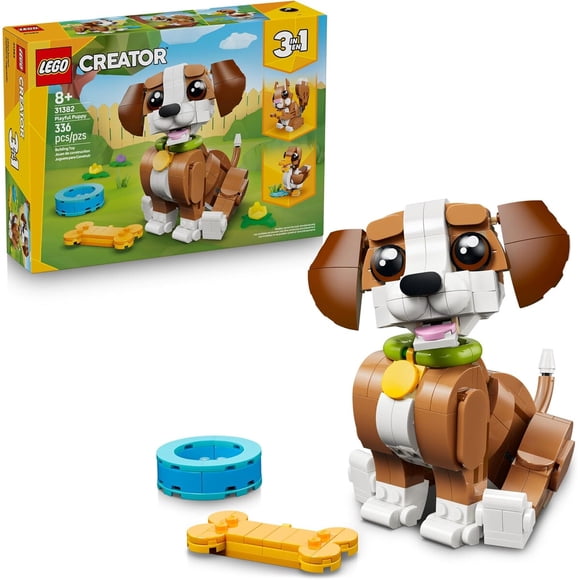 LEGO Creator 3 en 1 Perrito Juguetón 31182 Set de Animales