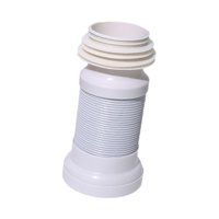 Magideal - Adaptador De Tubo De Drenaje De Inodoro Retráctil, Tubería De Aguas Residuales De Inodoro, Fácil De Instalar, Reemplaza La Tubería De Conexión Del Ino