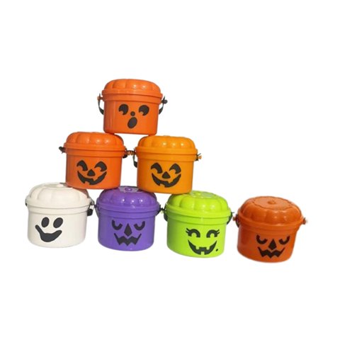 Magideal - 7 Mini Cubos Nostálgicos De Halloween, Cubos Para Pedir Dulces O Trucos, Cestas De Dulces Espeluznantes Para Llenar Con Golosinas Y Celebraciones