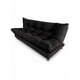 thumbnail image 2 of Sofa Cama Globo Negro Felpa, 2 of 3