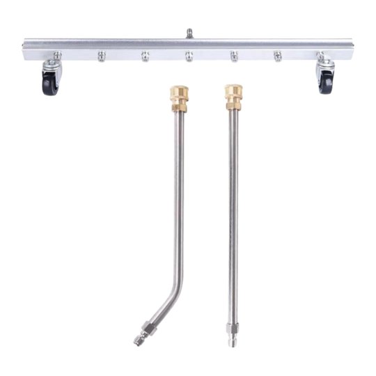 Wswqop - Escoba De Agua Para Patios, Limpiador De Chasis Para Lavadora A Presión Automotriz De 4000 Psi, 100cm