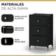 thumbnail image 3 of Velador Cajonera 3 Cajones Carry All Metal Madera Eco Cuero, 3 of 8
