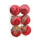 thumbnail image 3 of 6x Bolas De Navidad Adornos Colgantes De Navidad Decoraciones Colgantes Para Árbol De Navidad Rojo 8cm, 3 of 3