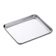 thumbnail image 2 of Bandeja De Acero Inoxidable Para Horno, Para Servir Alimentos, Para Cocina, Restaurante Comercial, Color Plateado, 2 of 5
