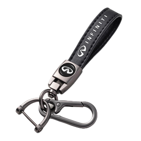 Llavero de piel para coche, compatible con Infiniti G35 G37 Q50L QX50 Q50 QX56 Q60 QX60 QX70 Q70L QX