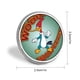 thumbnail image 2 of El show de Pájaro Loco-Theme Round Button Badge: Premium Metal Construction, Ideal for High-End Events 2.8 cm, 2 of 6