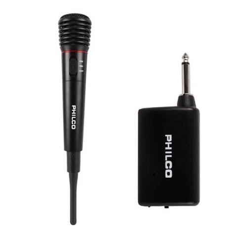 Philco - Microfono Inalambrico 2 En 1 Para Karaoke Cwm308