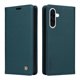 thumbnail image 1 of Funda Billetera de Cuero para Samsung Galaxy A36 5G con Tarjetero y Soporte - Tapa Magnética Azul, 1 of 6