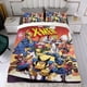 thumbnail image 4 of X-Men '97 Conjunto de sábanas temático, trío de piezas, cómodo y amigable con la piel, diseño único, regalo de decoración para el hogar para familiares, amigos y fans, 90 cm * 190 cm, 4 of 6